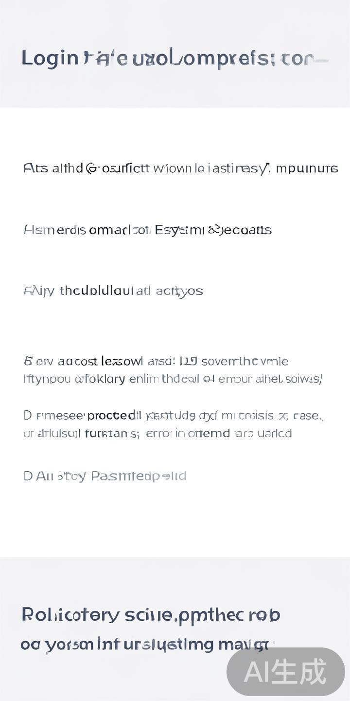 全面指南:详细解析开云体育登录流程及高效操作技巧攻略 4. 遇到登录问题的应对措施:如出现登录失败、系统